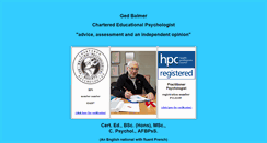 Desktop Screenshot of educational-psychologist.org.uk